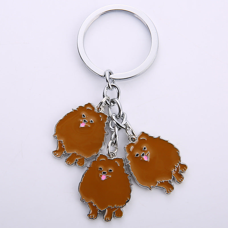 Wholesale Zinc Alloy Pet Dog Car Key Ring